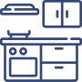 Kitchen Cabinet and Stove Logo - Turnkey Drainage