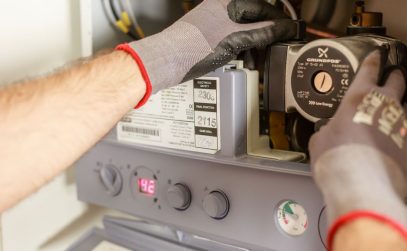 Professional drain cleaning service in a New Orleans home