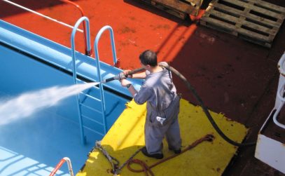 High-pressure hydro jetting equipment for drain cleaning