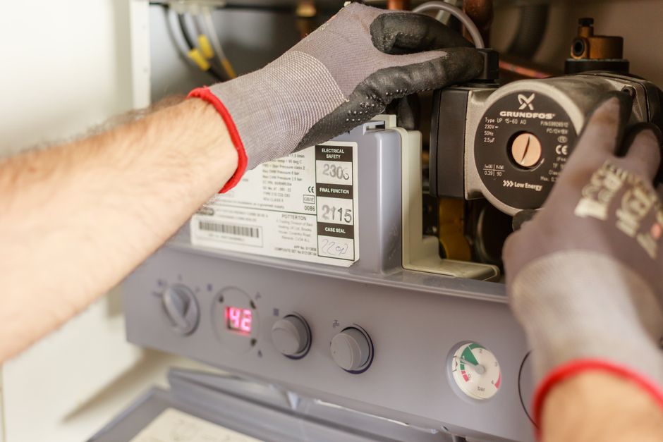 Sump pump installation in New Orleans residential property